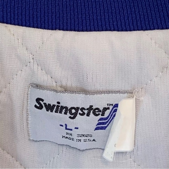 Vintage 1988 Ranger Boats Flippin Arkansas Satin Bomber Lined Jacket Neil Howard - Picture 8 of 8